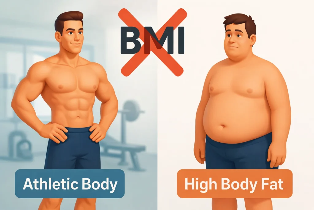 نسبة الدهون أم الوزن أم BMI
