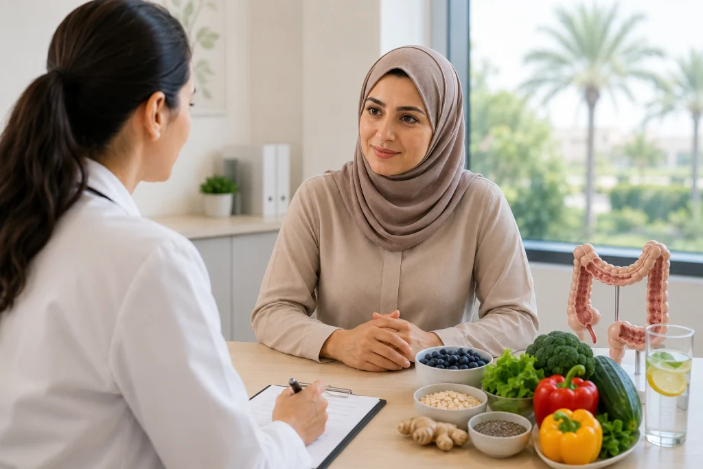 تغذية القولون والانتفاخ