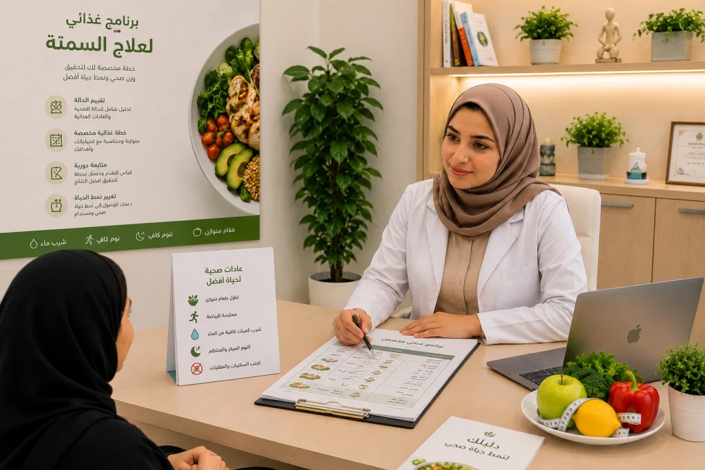 برنامج غذائي لعلاج السمنة