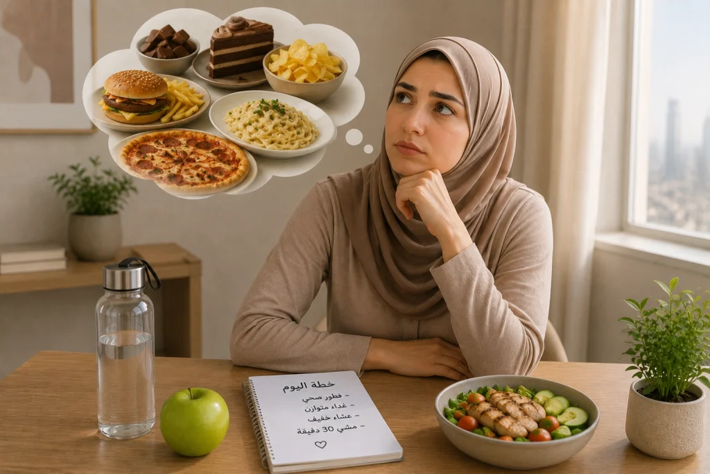 كثرة التفكير في الأكل أثناء الرجيم