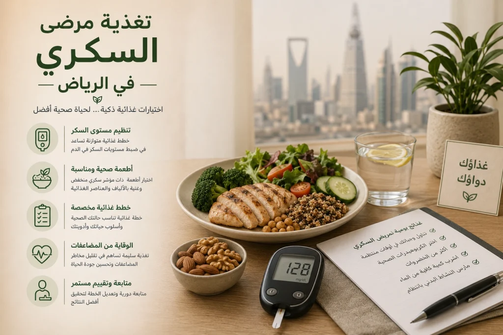 تغذية مرضى السكري في الرياض