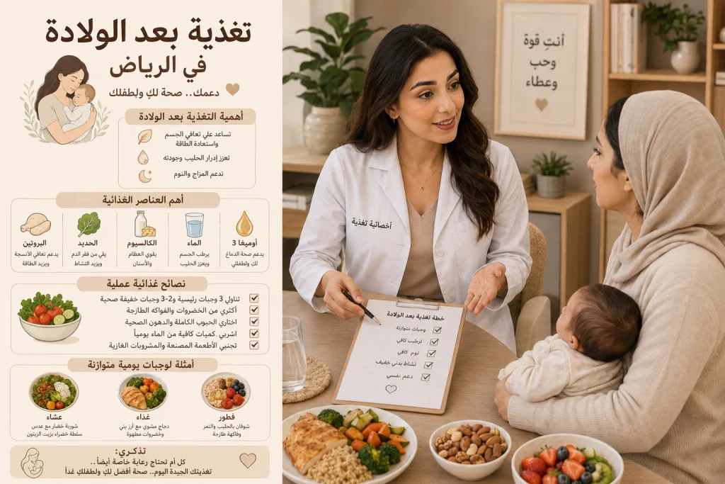 تغذية بعد الولادة في الرياض