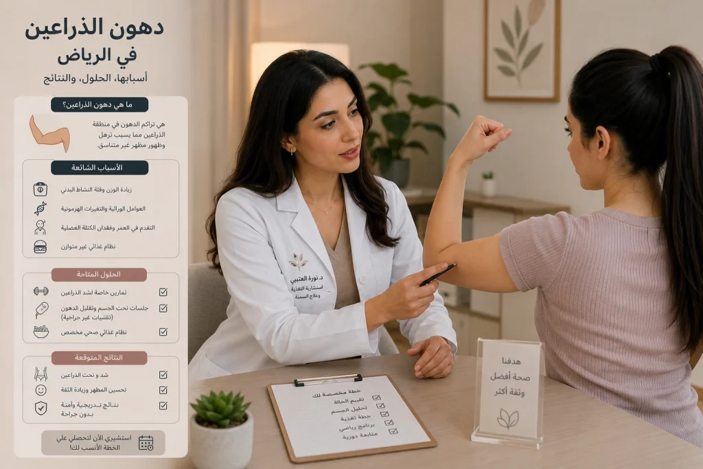 دهون الذراعين في الرياض