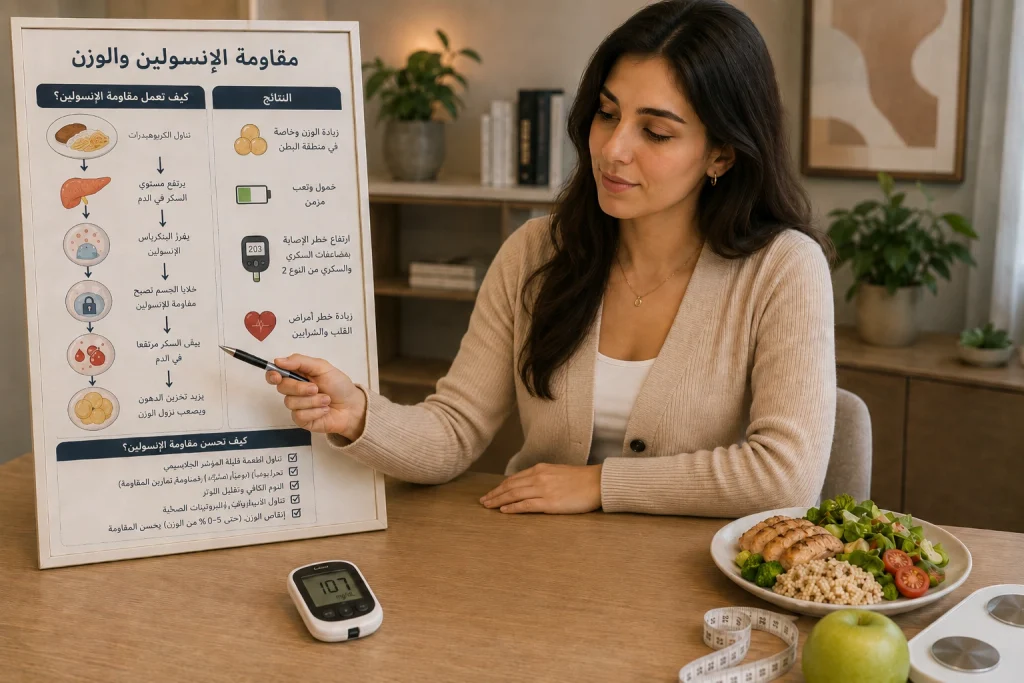 مقاومة الإنسولين والوزن