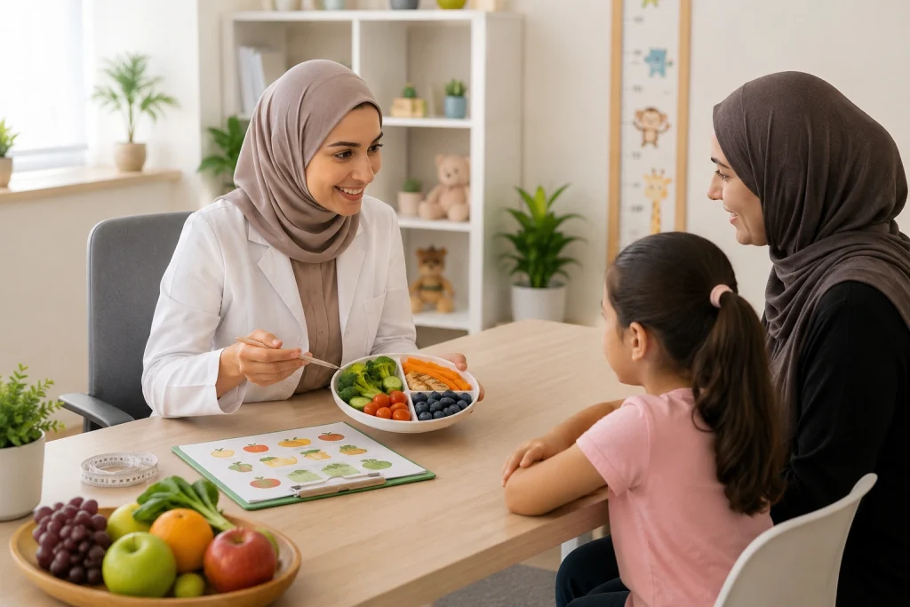 أخصائي تغذية أطفال في الرياض