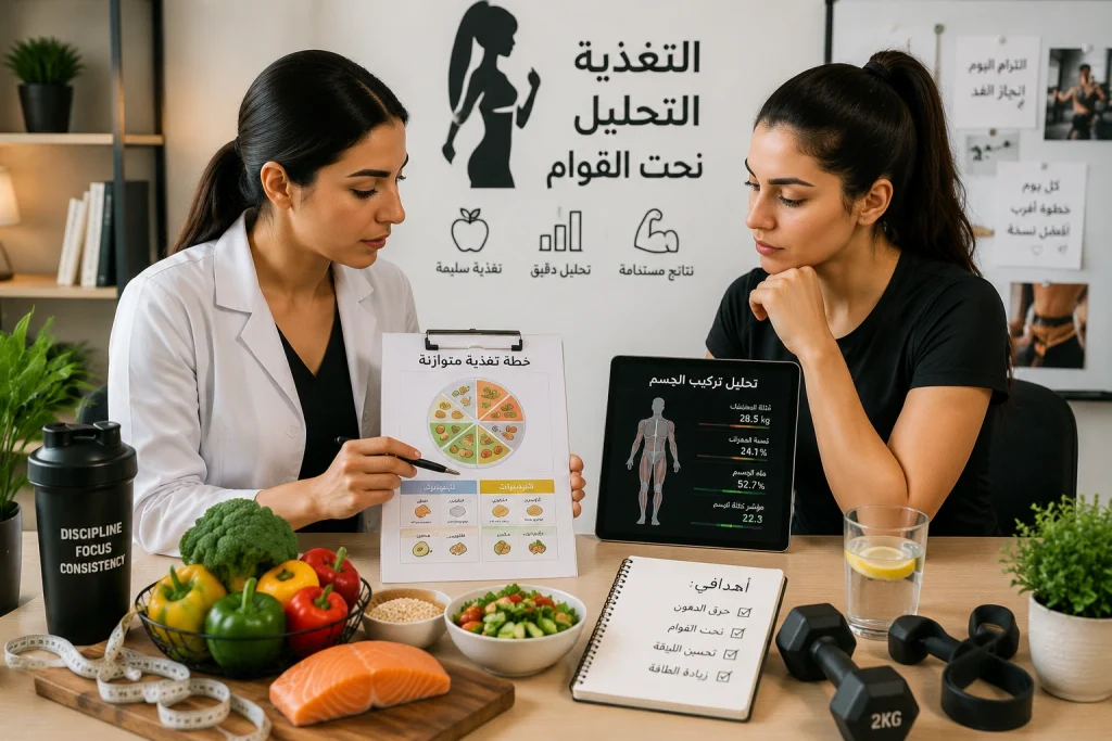 التغذية والتحليل ونحت القوام
