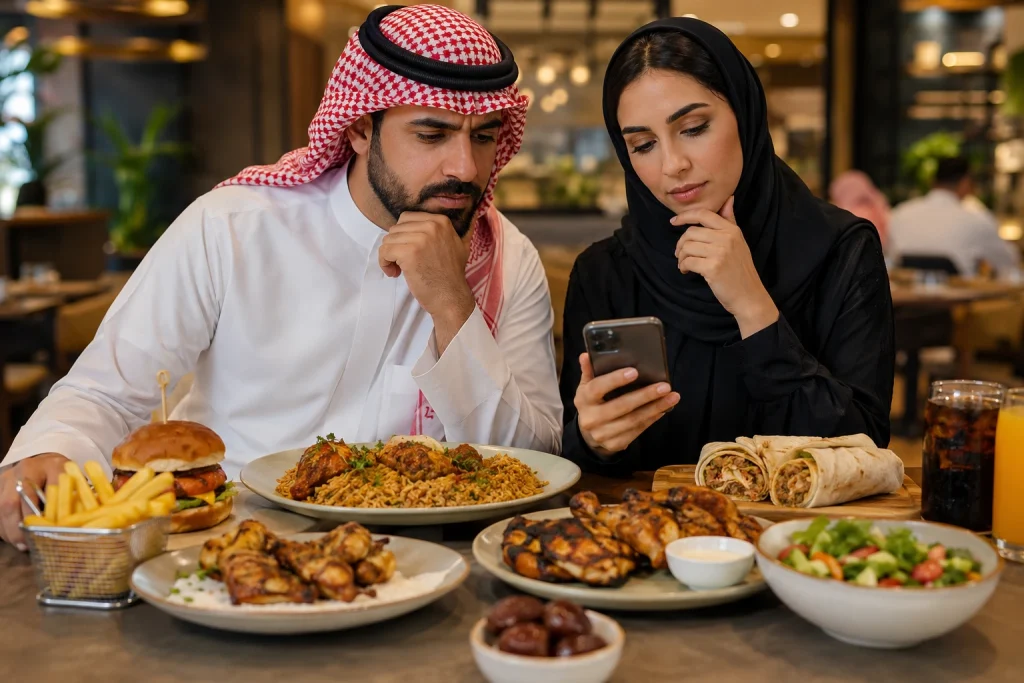سعرات المنيو السعودي