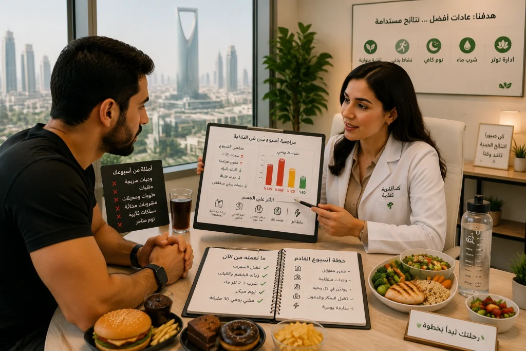 مراجعة أسبوع سيئ في التغذية