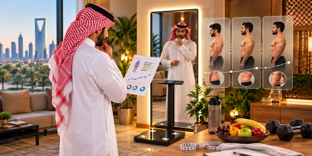 تباين نتائج InBody بين الزيارات